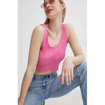 Sixth June top femei, culoarea roz Sixth June top femei, culoarea roz