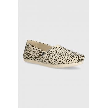 Toms espadrile Alpargata culoarea bej, 10020669