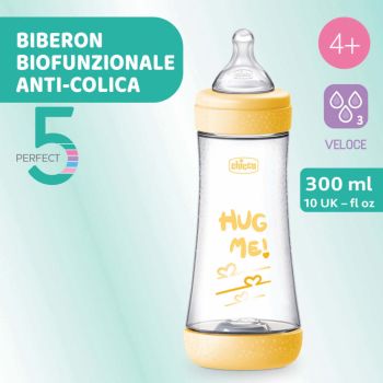 Biberon anti-colici Chicco Perfect5 BioFunctional PP 4 luni+