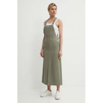 G-Star Raw rochie culoarea verde, maxi, drept, D24620-D522