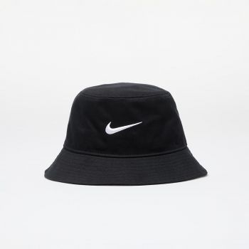 Nike Apex Swoosh Bucket Hat Black/ White ieftina