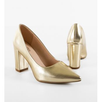 Pantofi dama Dores Aurii ieftini