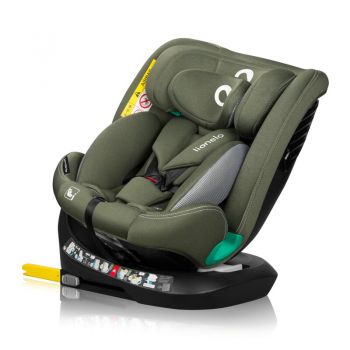 Scaun auto Lionelo Bastiaan One i-Size 4 in 1 Verde ieftin