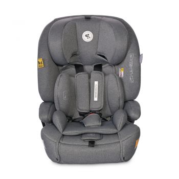 Scaun auto pentru copii Benevento Grey cu isofix i-Size 15 luni-12 ani 76-150 cm certificat R129 ieftin