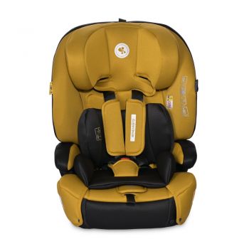 Scaun auto pentru copii Benevento Lemon Curry cu isofix i-Size 15 luni-12 ani 76-150 cm certificat R129