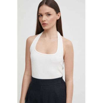 Sisley top femei, culoarea bej