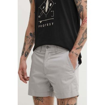 Abercrombie & Fitch pantaloni scurti barbati, culoarea gri, KI128-4008-110 ieftini