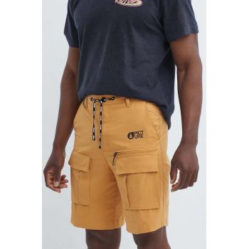 Picture pantaloni scurți outdoor Robust culoarea galben, MSH097