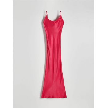 Reserved - LADIES` DRESS - roz-fuchsia ieftina