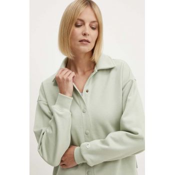 Champion bluza femei, culoarea verde, neted, E10004 ieftin