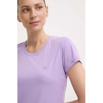 Fila tricou de alergare Ramatuelle culoarea violet, FAW0709 ieftin