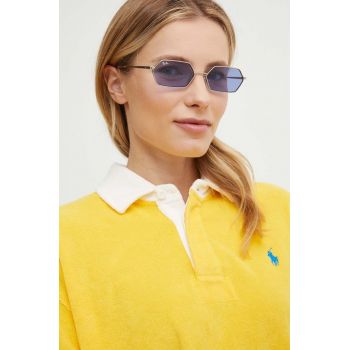Ray-Ban ochelari de soare culoarea argintiu, 0RB3728