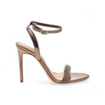 Sandale elegante ALDO bronz, 13773272, din piele ecologica