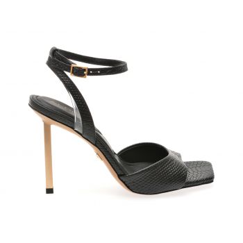 Sandale elegante ALDO negre, 13743852, din piele naturala