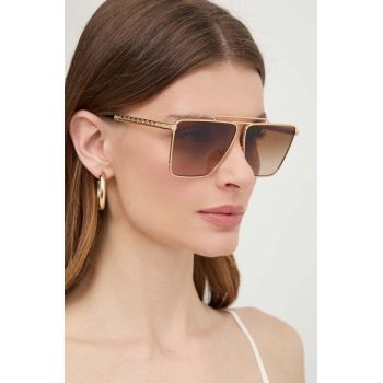 Versace ochelari de soare femei, culoarea auriu, 0VE2266