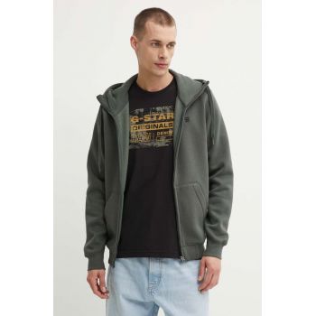 G-Star Raw bluza barbati, cu glugă, neted