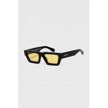 Off-White ochelari de soare femei, culoarea negru, OERI129_541018