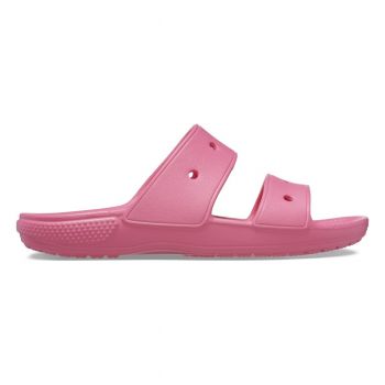 Papuci Crocs Classic Crocs Sandal Roz - Hyper Pink de firma originali
