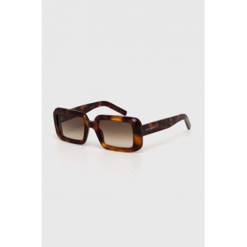 Saint Laurent ochelari de soare culoarea negru, SL 534 SUNRISE