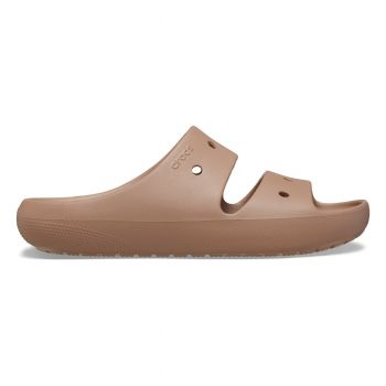 Sandale Crocs Classic Sandal v2 Maro - Latte de firma originale