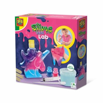 Set de joaca laboratorul de slime - Cu recipient Unicorn