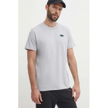 Under Armour tricou barbati, culoarea gri, neted