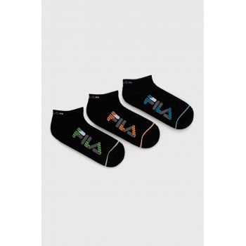 Fila sosete 3-pack barbati, culoarea negru, F2704 ieftine