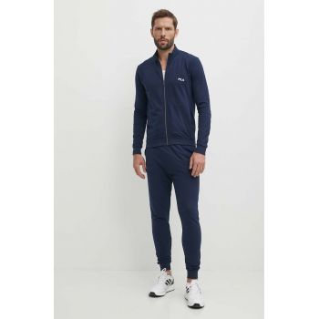 Fila trening din bumbac culoarea albastru marin, FPS1174