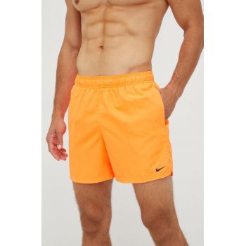 Nike pantaloni scurti de baie culoarea portocaliu de firma original
