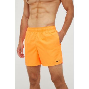 Nike pantaloni scurti de baie culoarea portocaliu