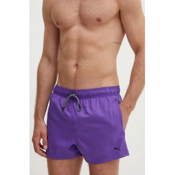 Puma pantaloni scurți de baie culoarea violet 907658 de firma originali