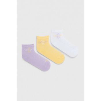 Fila sosete copii 3-pack culoarea violet