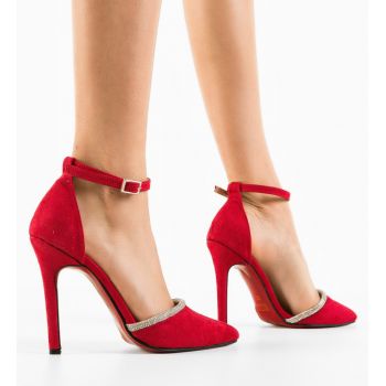 Pantofi dama Varay Rosii