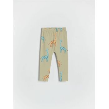 Reserved - BABIES` TROUSERS - verde-oliv deschis