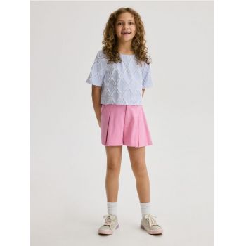 Reserved - GIRLS` BLOUSE - multicolor