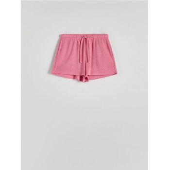 Reserved - Pantaloni scurți din jerseu - roz-pastel