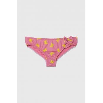 United Colors of Benetton slip de baie copii culoarea roz