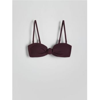 Reserved - Top bikini - violet-închis ieftina