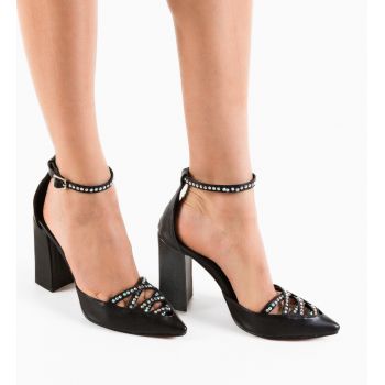 Pantofi dama Alcho Negri 2