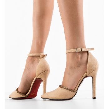 Pantofi dama Varay Bej