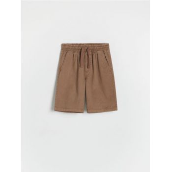 Reserved - Pantaloni scurți bermude - maro ieftini