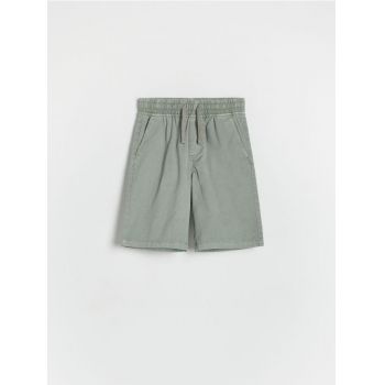 Reserved - Pantaloni scurți bermude - verde-maroniu