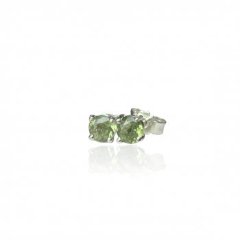 Cercei stud argint moldavit 0.4 cm de firma originali