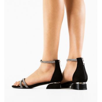 Sandale dama Gamma Negre ieftine la reducere de firma originale