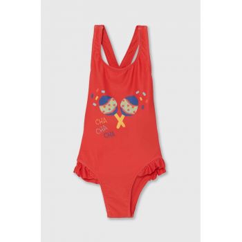 zippy costum de baie dintr-o bucată pentru copii culoarea portocaliu