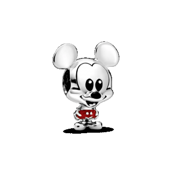 Talisman cu Mickey Mouse cu pantaloni roșii de la Disney, Pandora