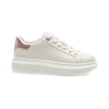 Pantofi sport ALDO albi, REIA690, din piele ecologica de firma originali