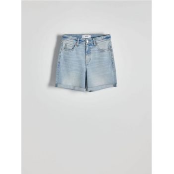 Reserved - LADIES` SHORTS - albastru de firma originali