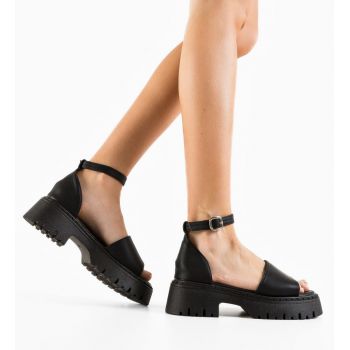 Sandale dama Helle Negre