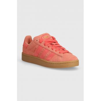 adidas Originals sneakers din piele intoarsă culoarea portocaliu, IE5587